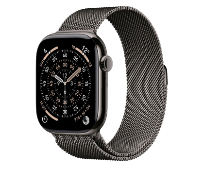 Smartwatch APPLE Apple Watch Series 11 GPS + Cellular 42mm Tytanowa koperta (łupkowa) + bransoleta mediolańska (łupkowa)